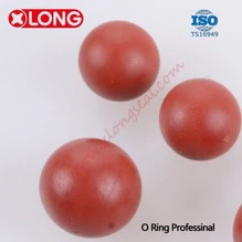 VMQ Red Rubber Ball
